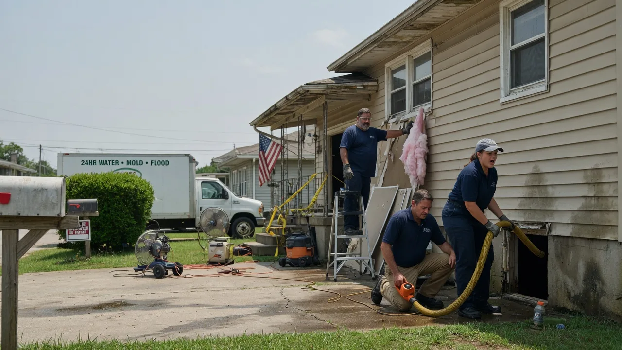 Water Damage Repair in Tecumseh, KS near me